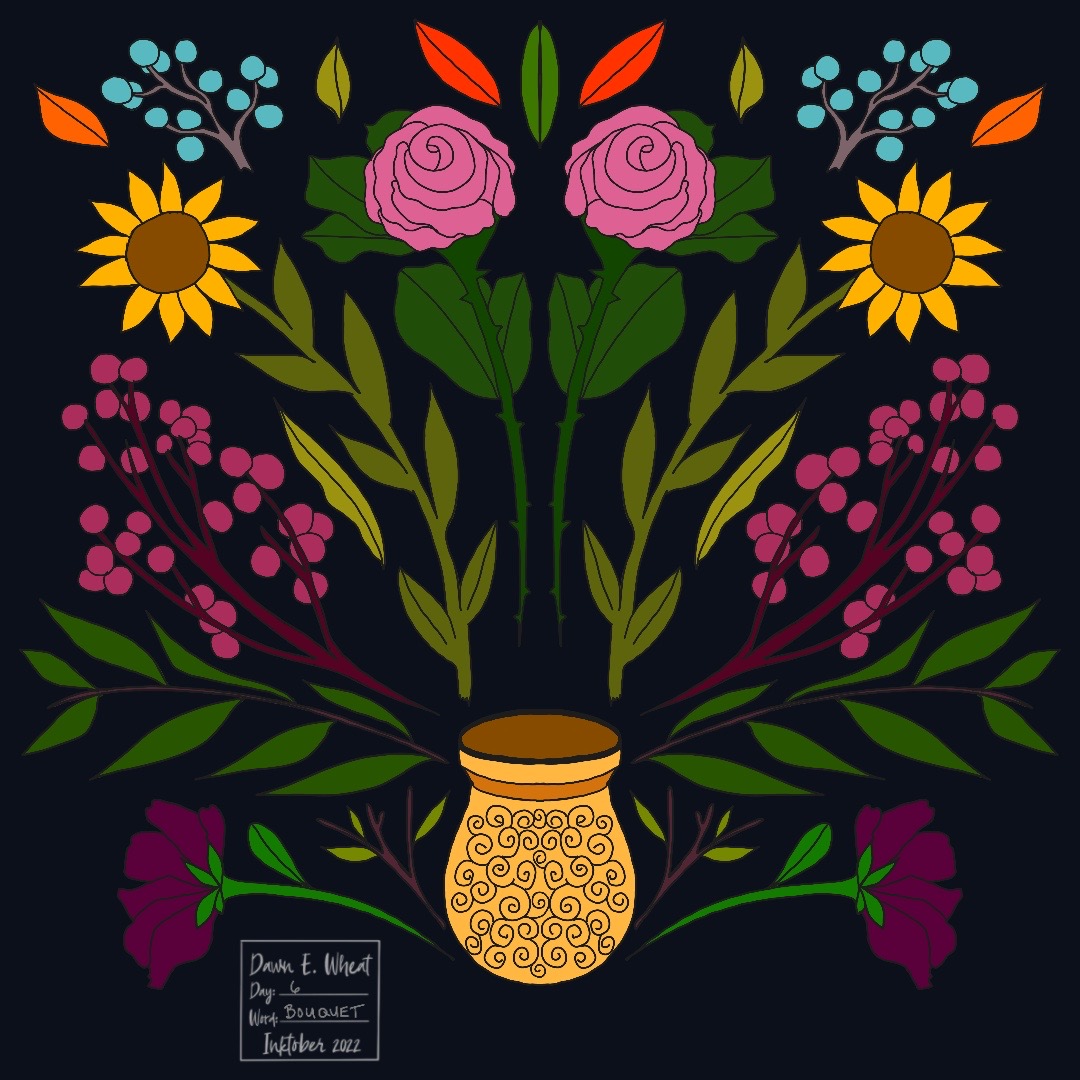 Bouquet__INKTOBER gallery