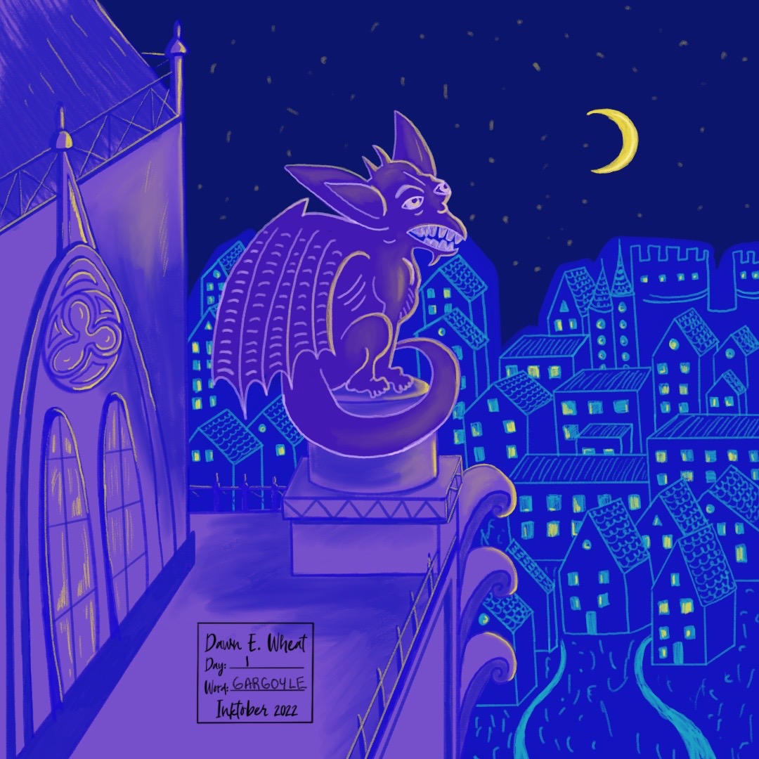 Gargoyle_INKTOBER_ gallery